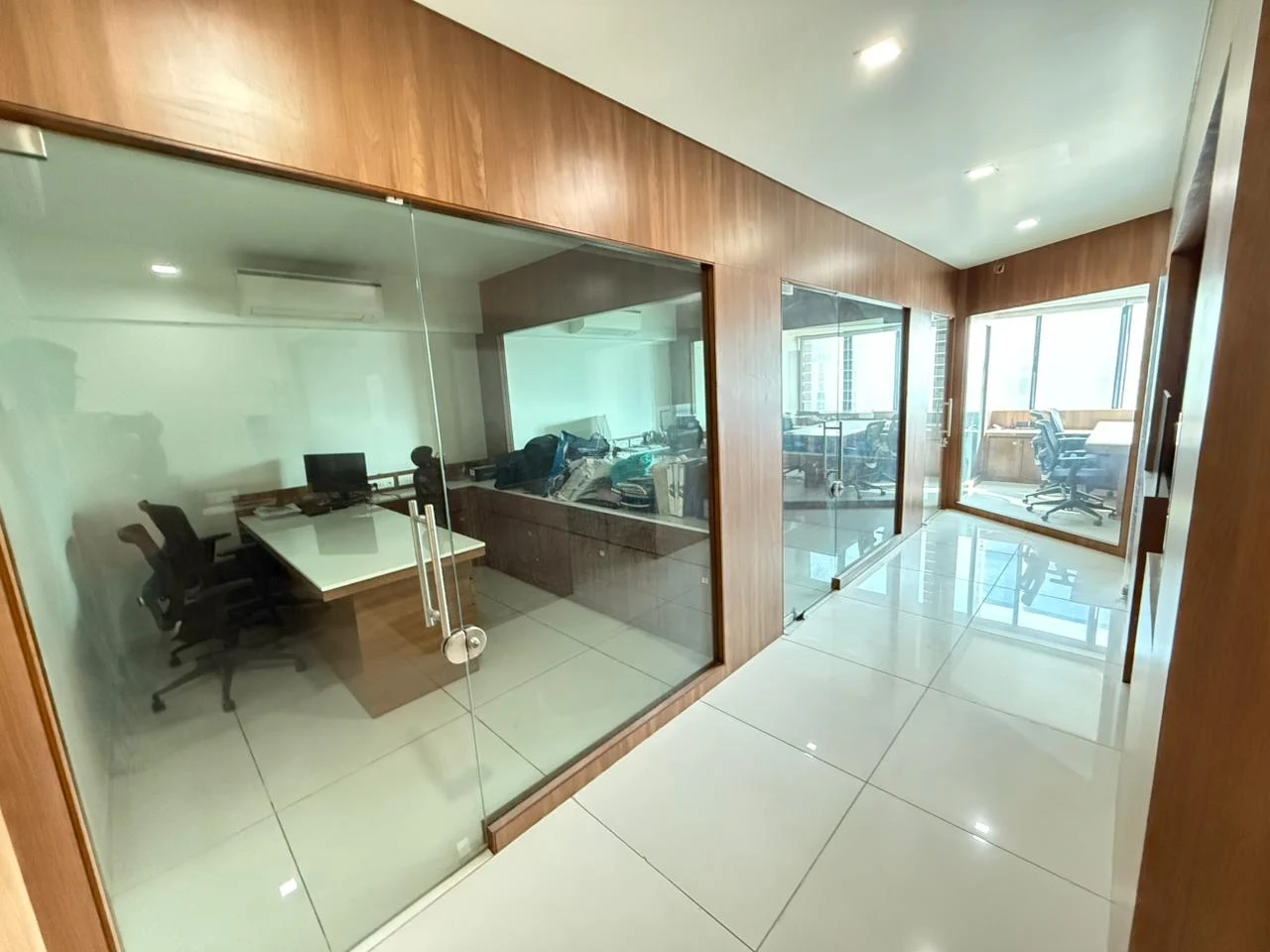 Exterior photograph of commercial property