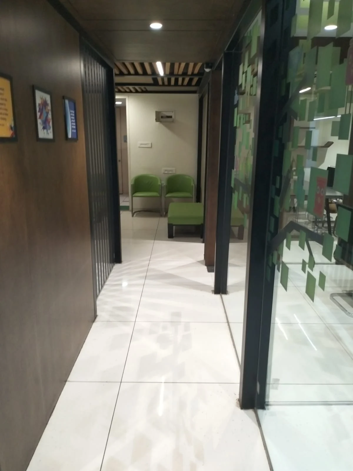 Exterior photograph of commercial property